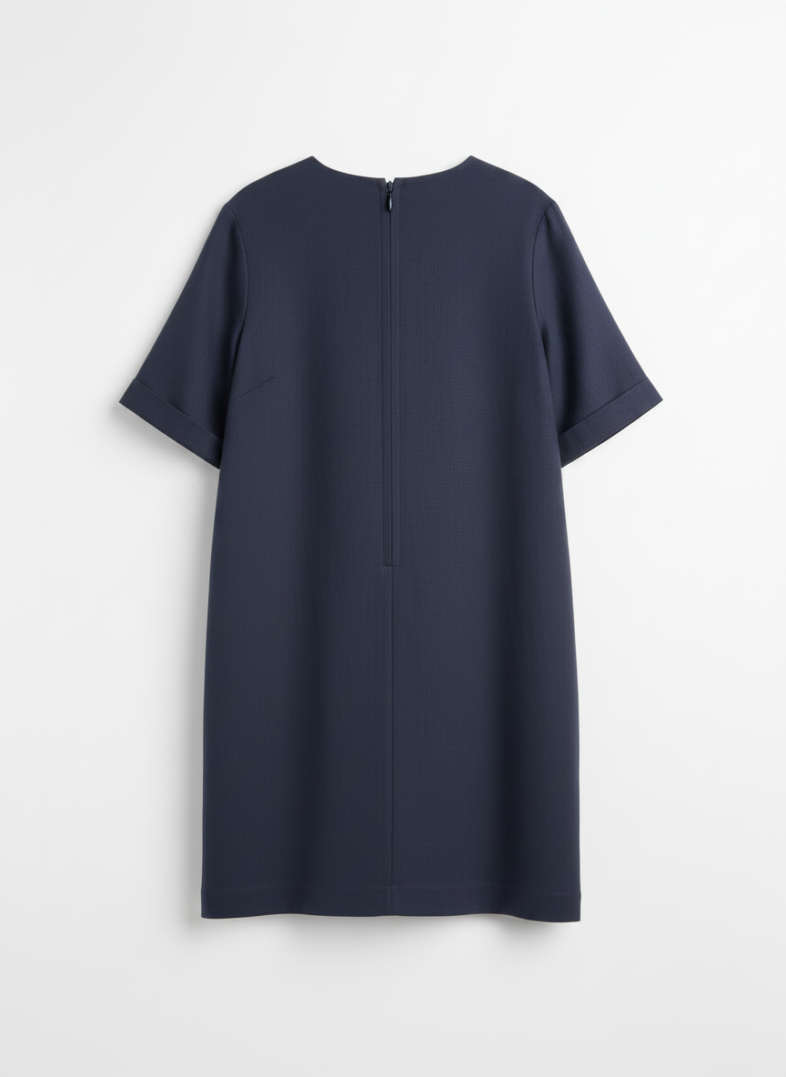 Navy Shift Dress for Women