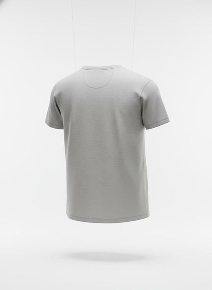 Gray Crew Neck T-Shirt for Men