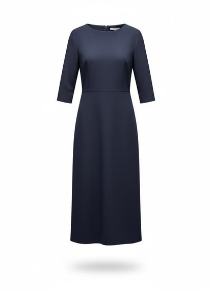 Midnight Column Midi Dress for Women