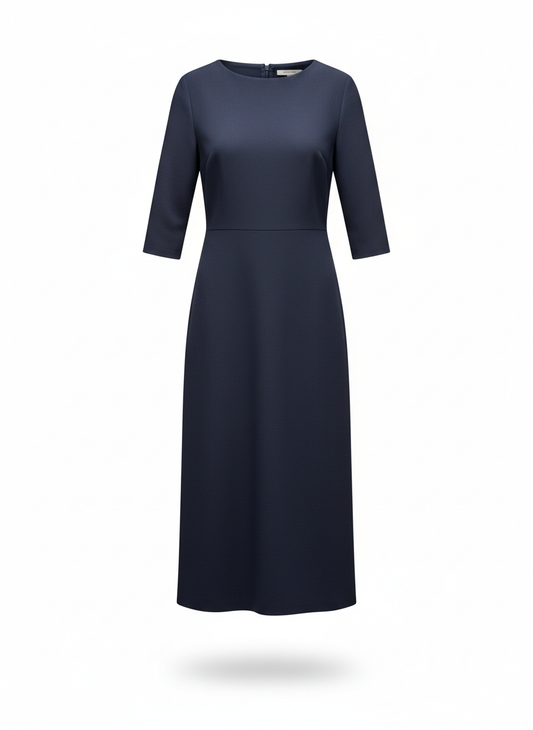 Midnight Column Midi Dress for Women